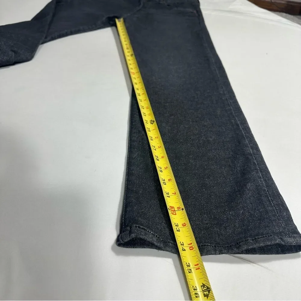 NWT Levi 501 Original Jeans Men 38x34 Faded Black Stretch Denim Button Fly